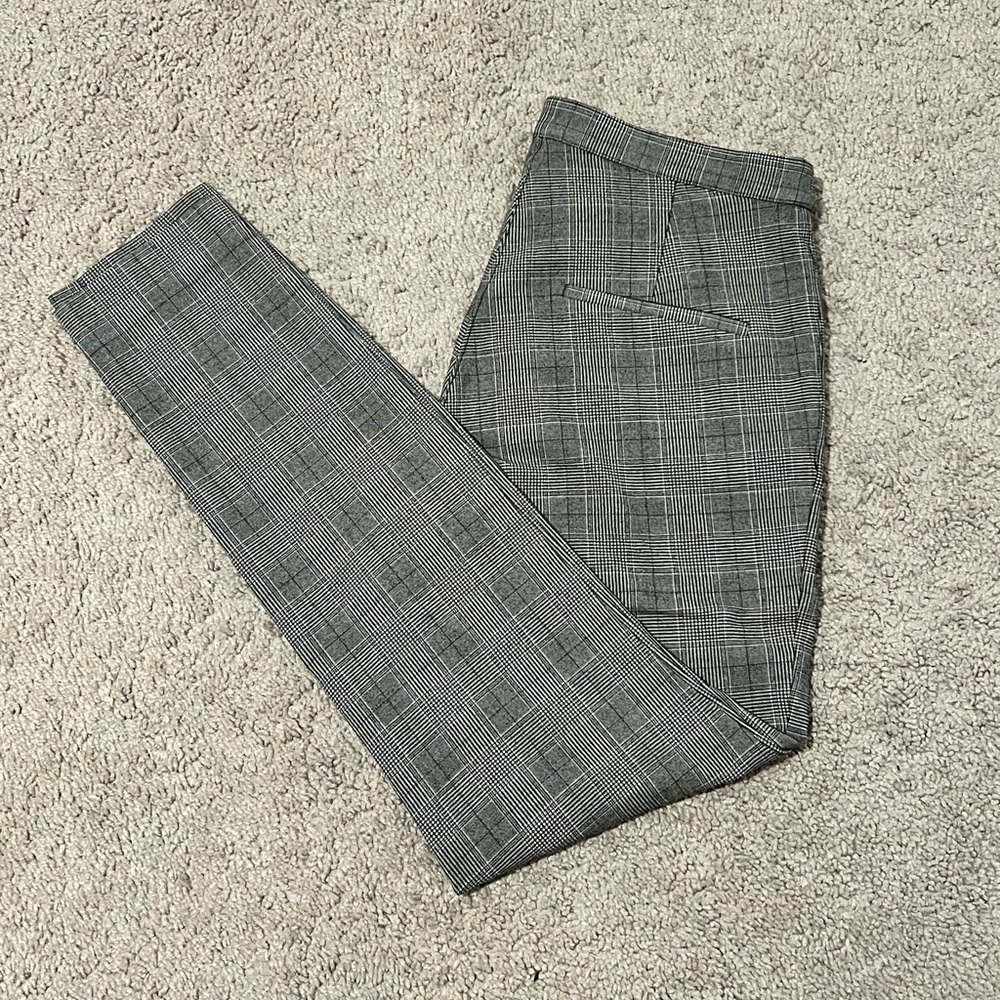 H&M Plaid Trousers
